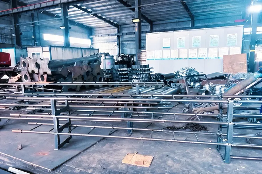 Setor de galvanização a fogo de componentes de escada, tratamento HDG ISO 1461